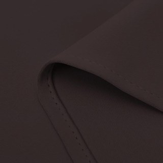 Malibu Waterproof Twill Dark Brown Outdoor Curtain 4