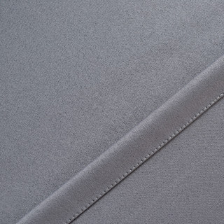 Superthick Light Grey 100% Blackout Curtain