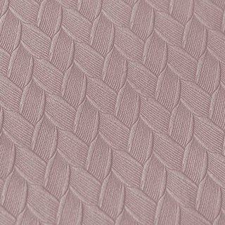 Scandinavian Basketweave Textured Pink Velvet Blackout Curtain 5