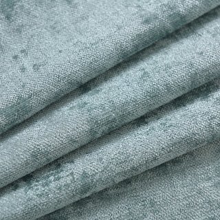 LuxeTouch Duck Egg Sage Green Chenille Curtain Drapes