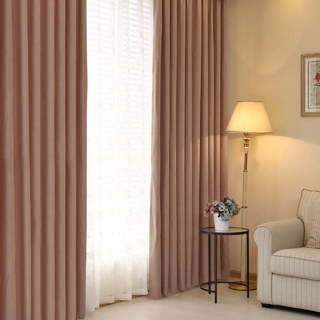 Subtle Spring Mocha Curtain 2