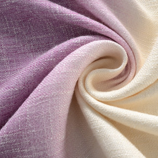 Sea Breeze Cocktail Sea Blue and Tropic Pink Ombre Striped Curtain 3