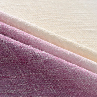 Sea Breeze Cocktail Sea Blue and Tropic Pink Ombre Striped Curtain 4