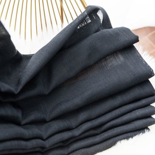 Touch of Sunshine Black Heavy Semi Sheer Curtain 5