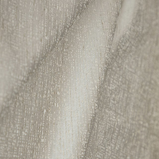 Metallic Fantasy Subtle Textured Striped Shimmering Cream Champagne Curtain