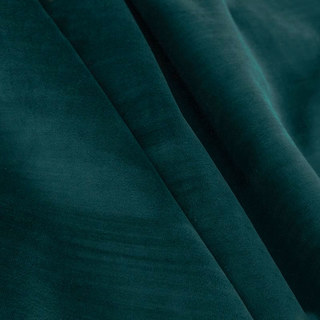 Fine Teal Green Velvet Curtain 6
