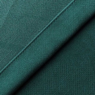Smart Space Double Sided Reversible Teal Vegan Suede Curtains 7