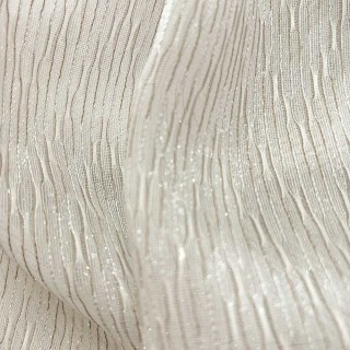 Whisper Wave Shimmering Champagne Taupe Sheer Curtains