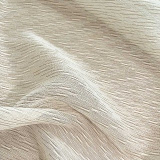 Whisper Wave Shimmering Cream Sheer Mesh Net Curtains 2