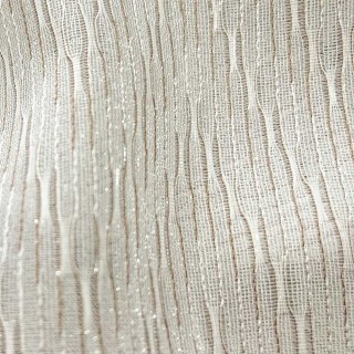 Whisper Wave Shimmering Cream Sheer Mesh Net Curtains 4