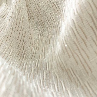 Whisper Wave Shimmering Cream Sheer Mesh Net Curtains 3
