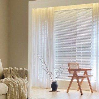 Whisper Wave Shimmering Ivory White Sheer Curtains 2