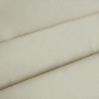 Double Plush Cream Off White Chenille Blackout Curtain 2