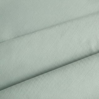 Double Plush Sage Green Chenille Blackout Curtain