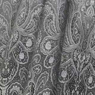 New Classics Luxury Damask Jacquard Black Curtain 1